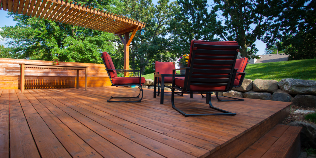 backyard deck