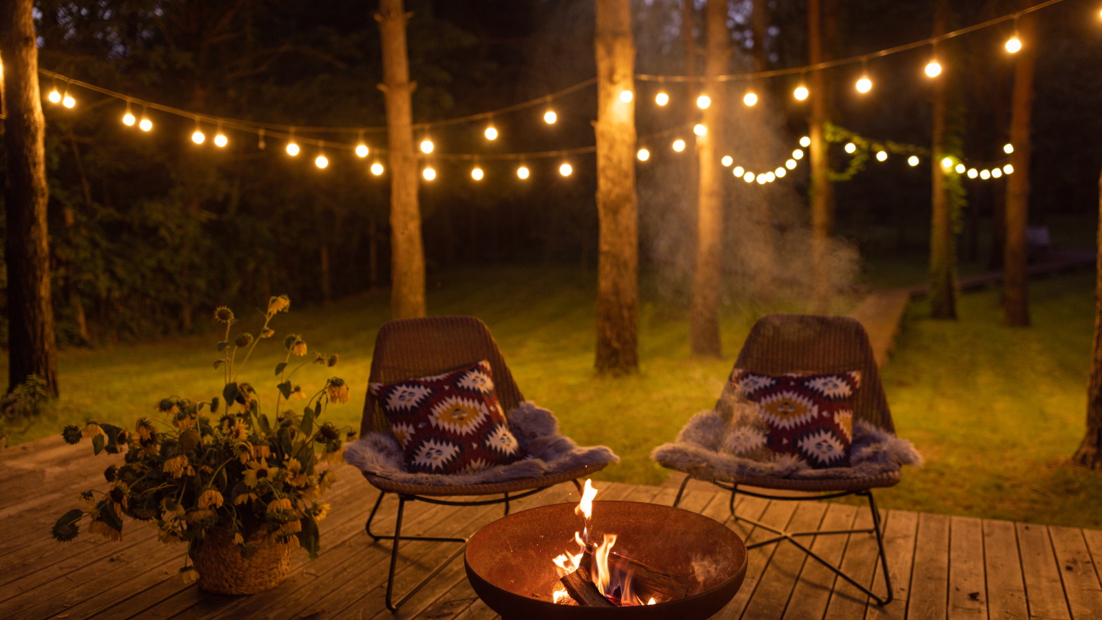 Fire Pit Lighting