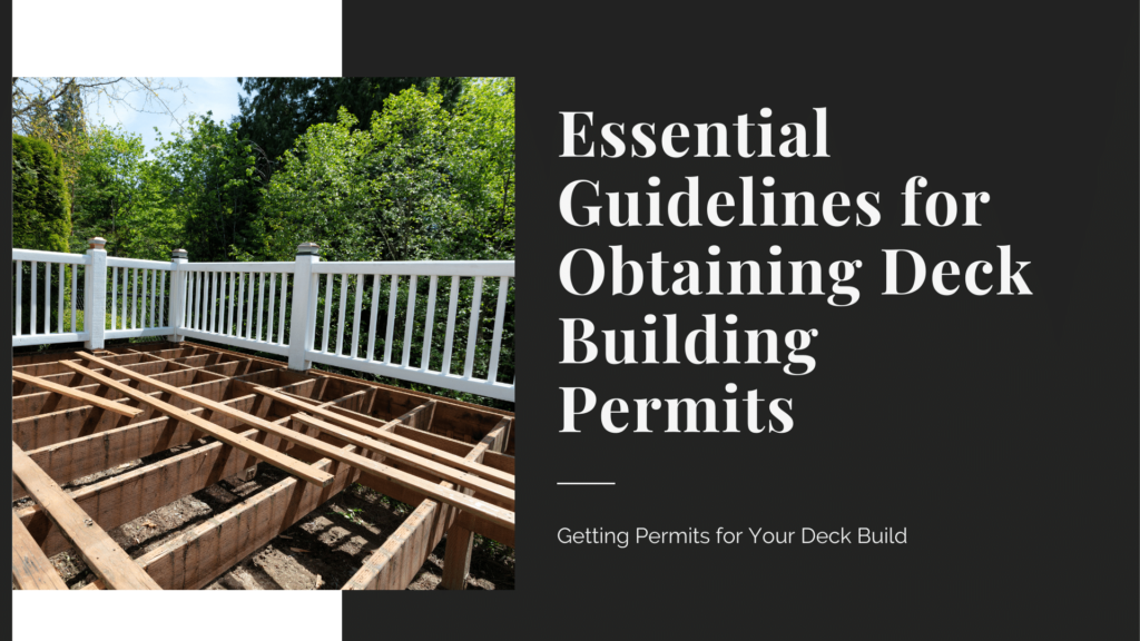 Deck Building Permits