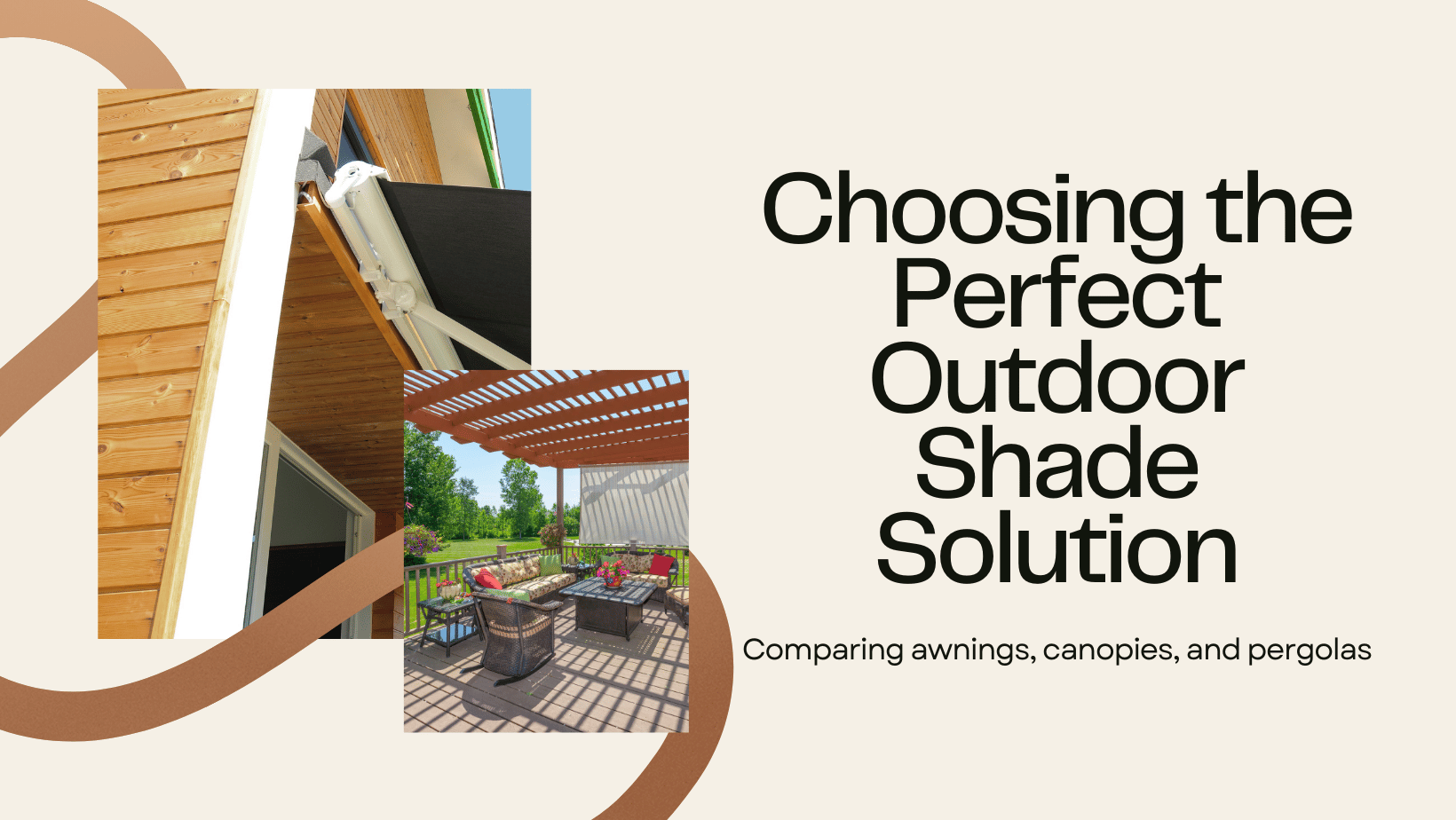 Awning vs. Canopy vs Pergola